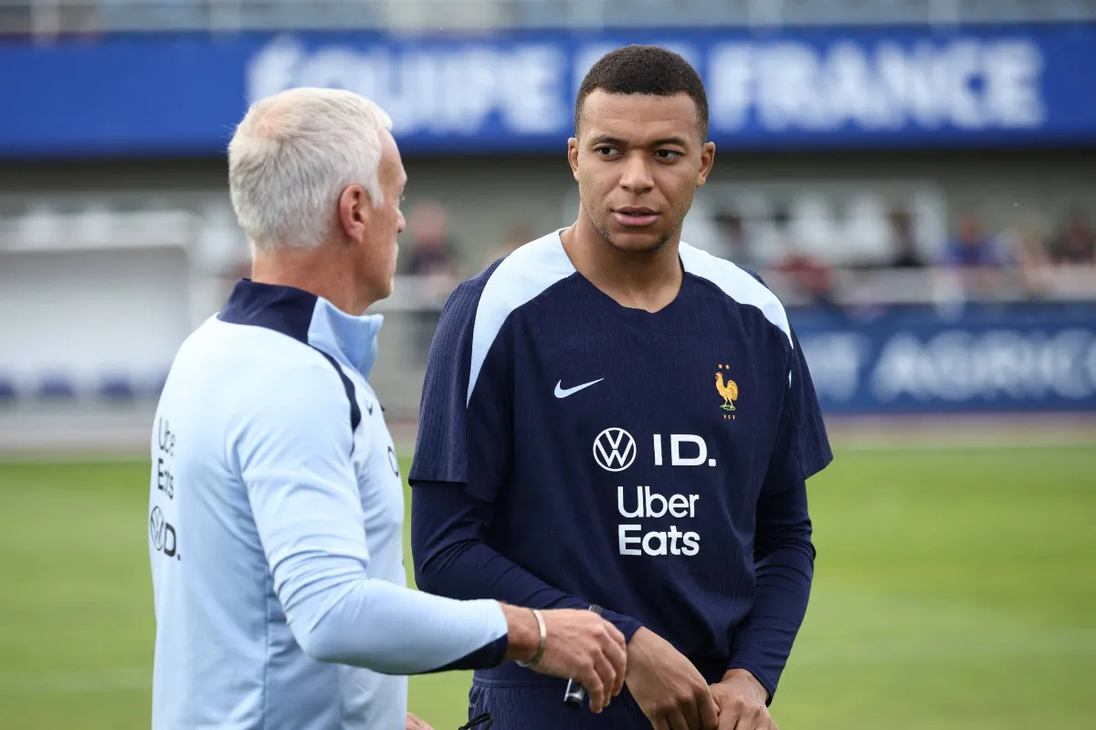Didier Deschamps Kylian Mbapp&eacute; 