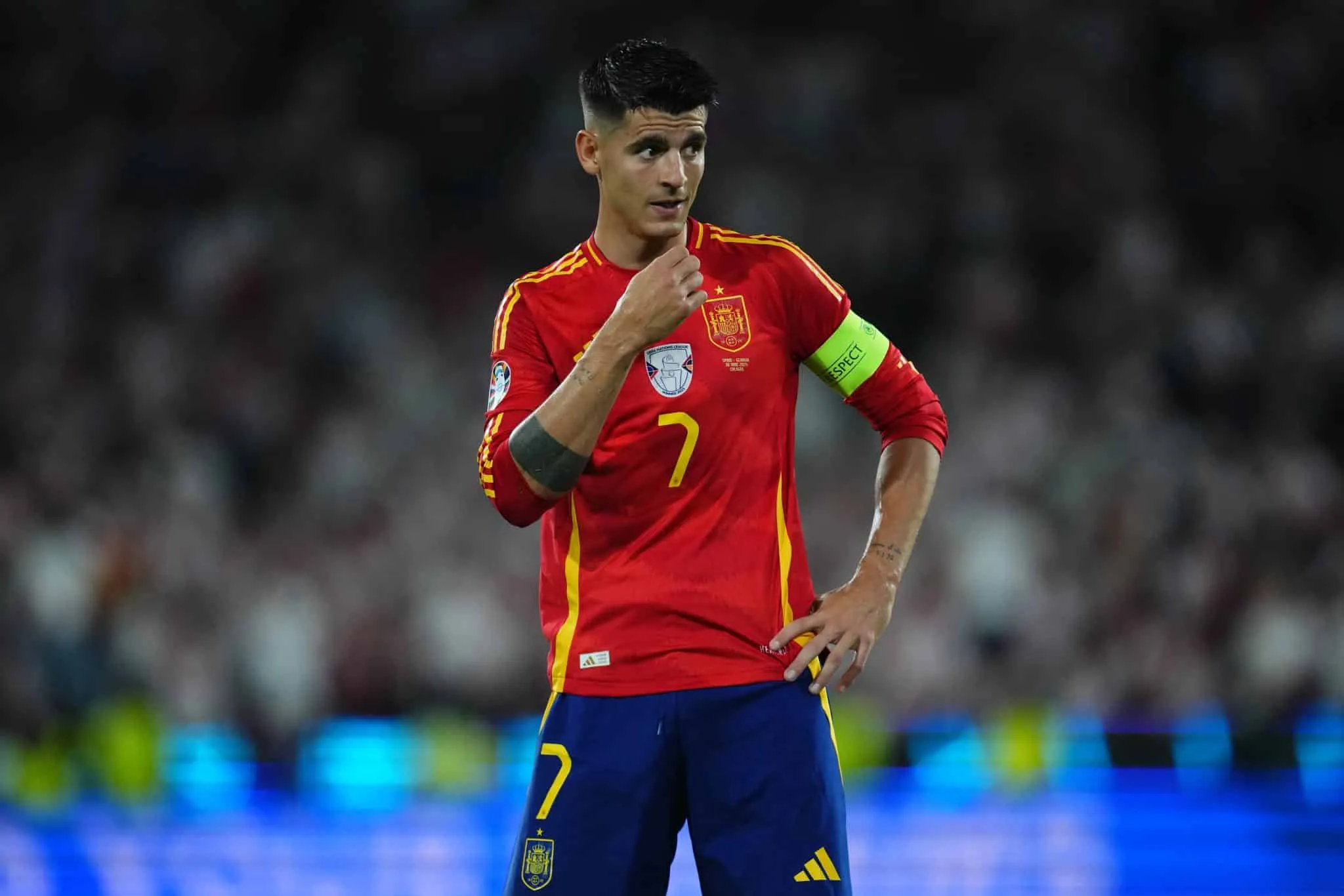 Rela&ccedil;&atilde;o conflituosa pode tirar Morata da Sele&ccedil;&atilde;o Espanhola e do Atl&eacute;tico de Madrid