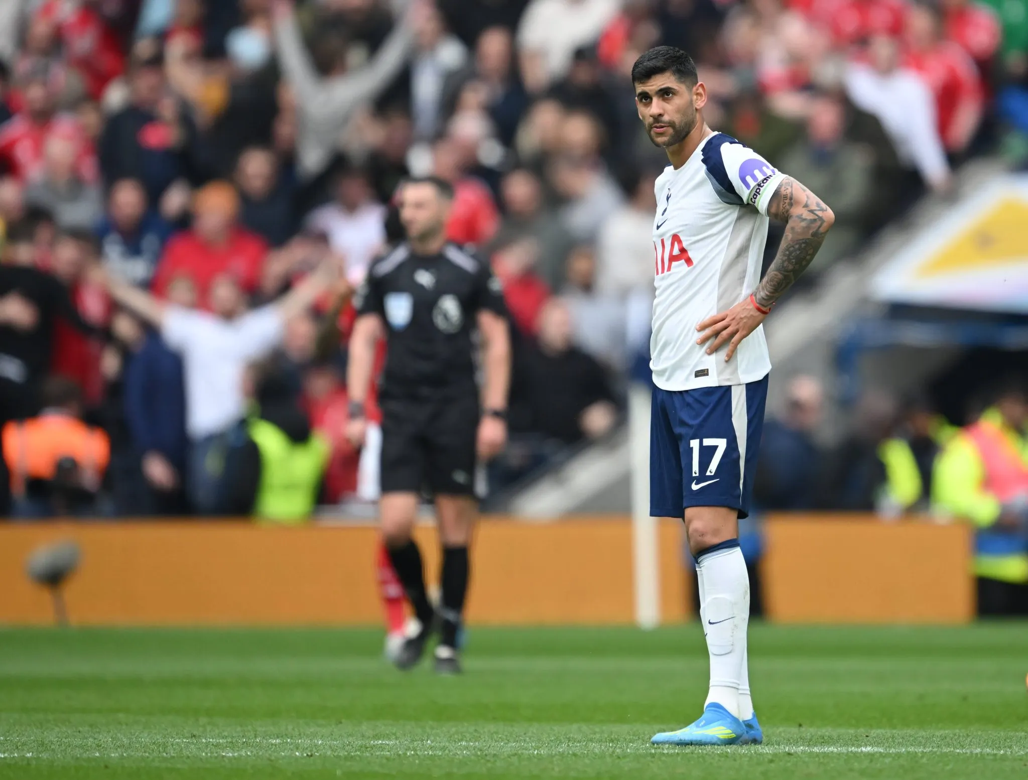 Cristian Romero, zagueiro do Tottenham (Foto: IMAGO / Colorsport)