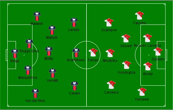 PSG Monaco campinho