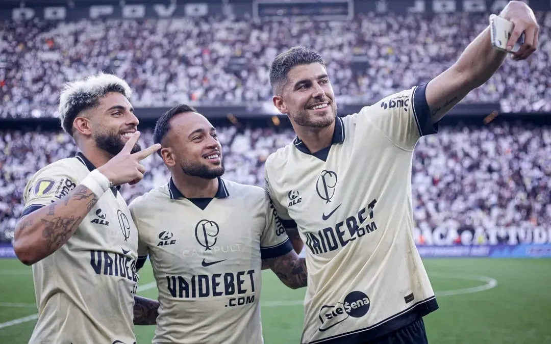 Yuri Alberto, Maycon e Pedro Raul Corinthians