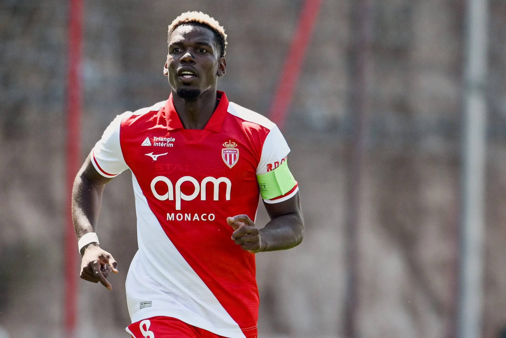 Pogba em amistoso do Monaco