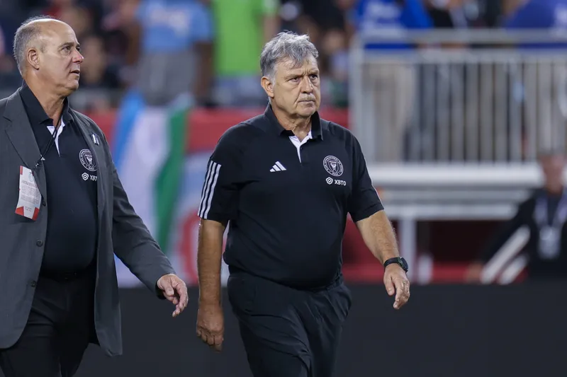 Tata Martino comandou o Inter Miami de Messi e Su&aacute;rez (Foto: Imago)