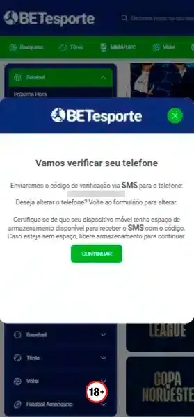 C&oacute;digo promocional BETesporte: use northstar para apostar