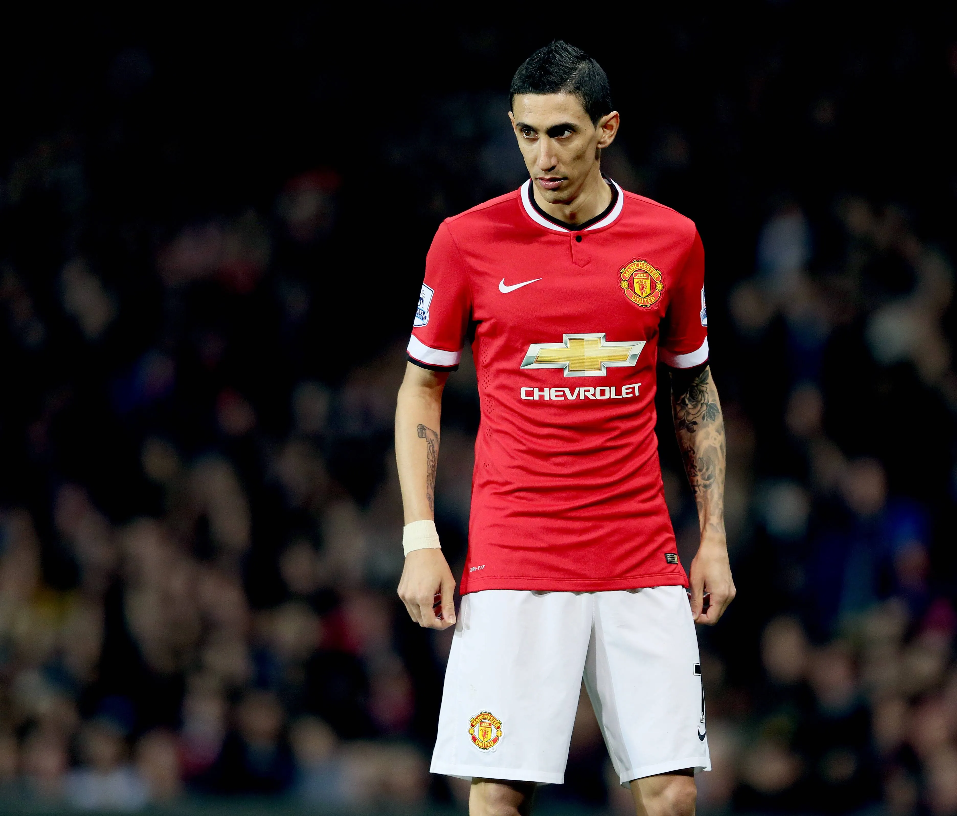 &Aacute;ngel&nbsp;Di Mar&iacute;a em atua&ccedil;&atilde;o pelo Manchester City (Foto: IMAGO / Sportimage)
