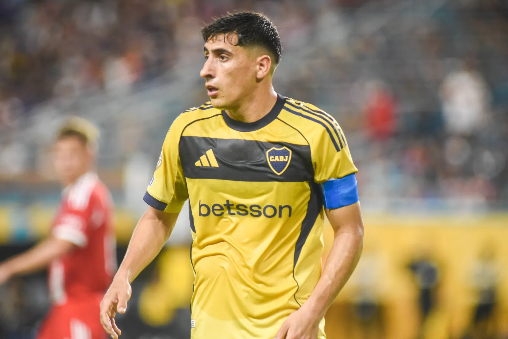 Merentiel em jogo do Boca Juniors