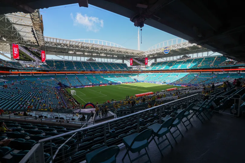 Hard Rock Stadium, em Miami, &eacute; uma das sedes para a Copa do Mundo de 2026. Foto: Icon Sport