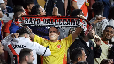 M&aacute;scaras, euforia e rela&ccedil;&atilde;o com &iacute;dolo colombiano: a estreia de James Rodr&iacute;guez no Rayo Vallecano