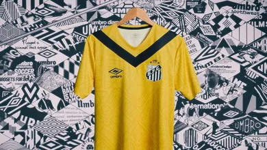 Cor da terceira camisa do Santos gera mal-estar entre Teixeira e gest&atilde;o Rueda; veja foto