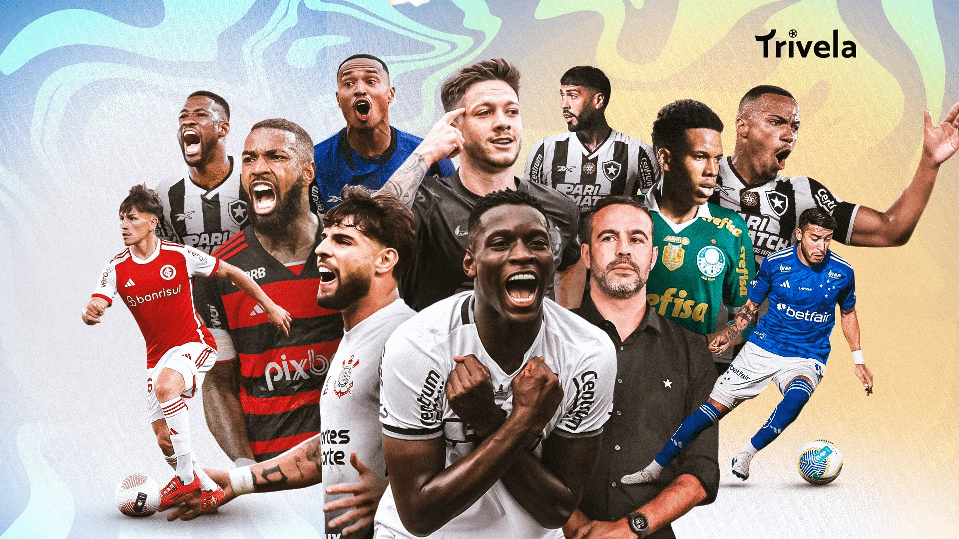 Esta &eacute; a Sele&ccedil;&atilde;o Trivela dos melhores do Brasileir&atilde;o 2024
