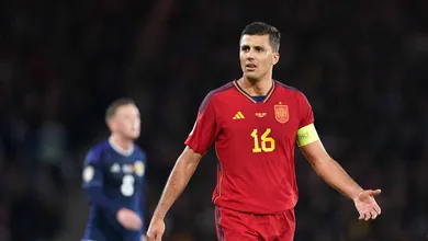 Rodri critica estilo de jogo da Esc&oacute;cia ap&oacute;s derrota da Espanha: &ldquo;Para mim, n&atilde;o &eacute; futebol&rdquo;