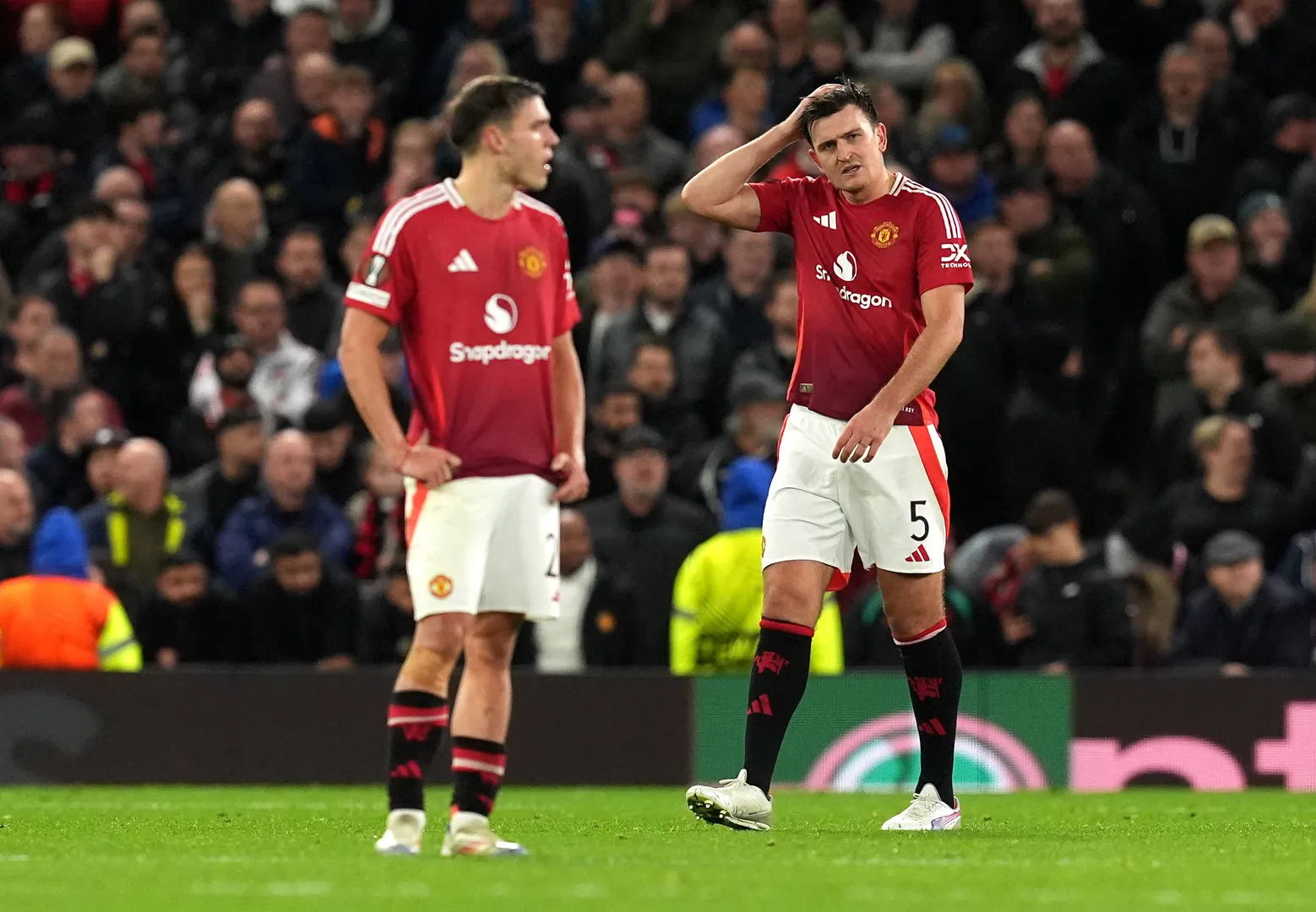 Harry Maguire n&atilde;o &eacute; unanimidade no Manchester United Foto: (Imago)