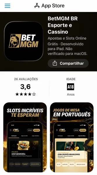 D&aacute; para receber pr&ecirc;mios di&aacute;rios de at&eacute; R$5.000 no app BetMGM
