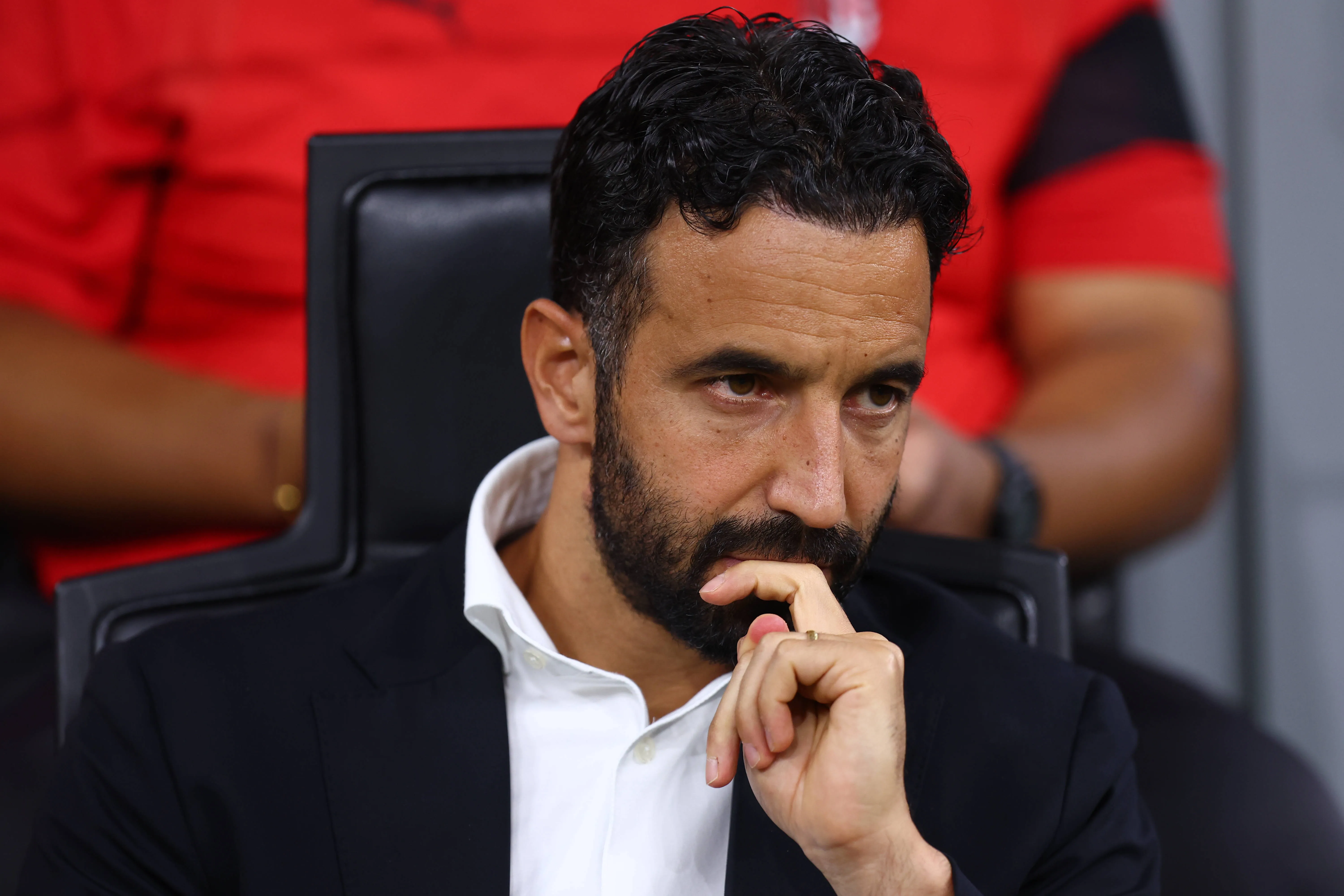 O técnico Rúben Amorim, do Milan