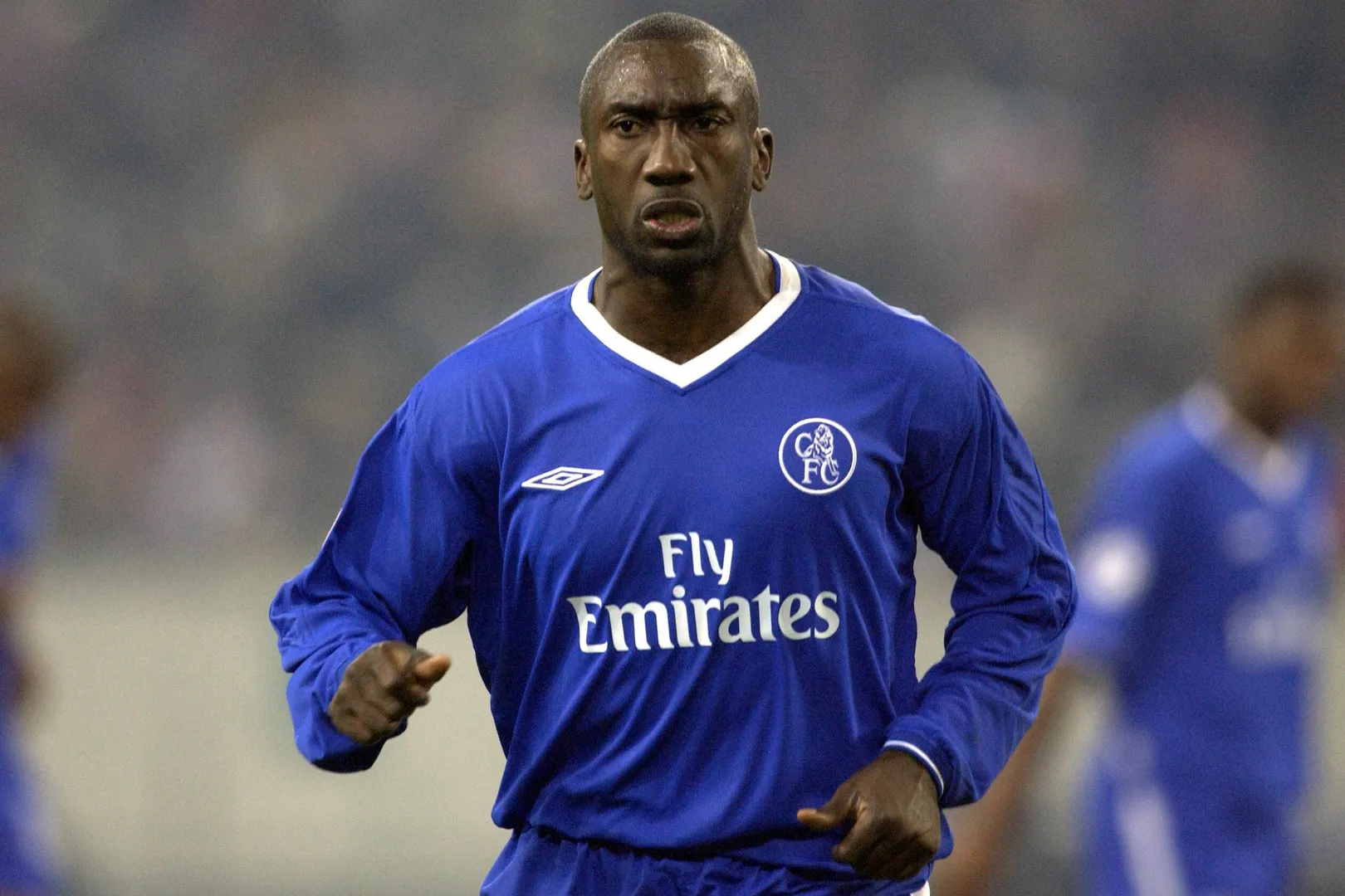 Hasselbaink pelo Chelsea, em 2003 (Foto: Imago)