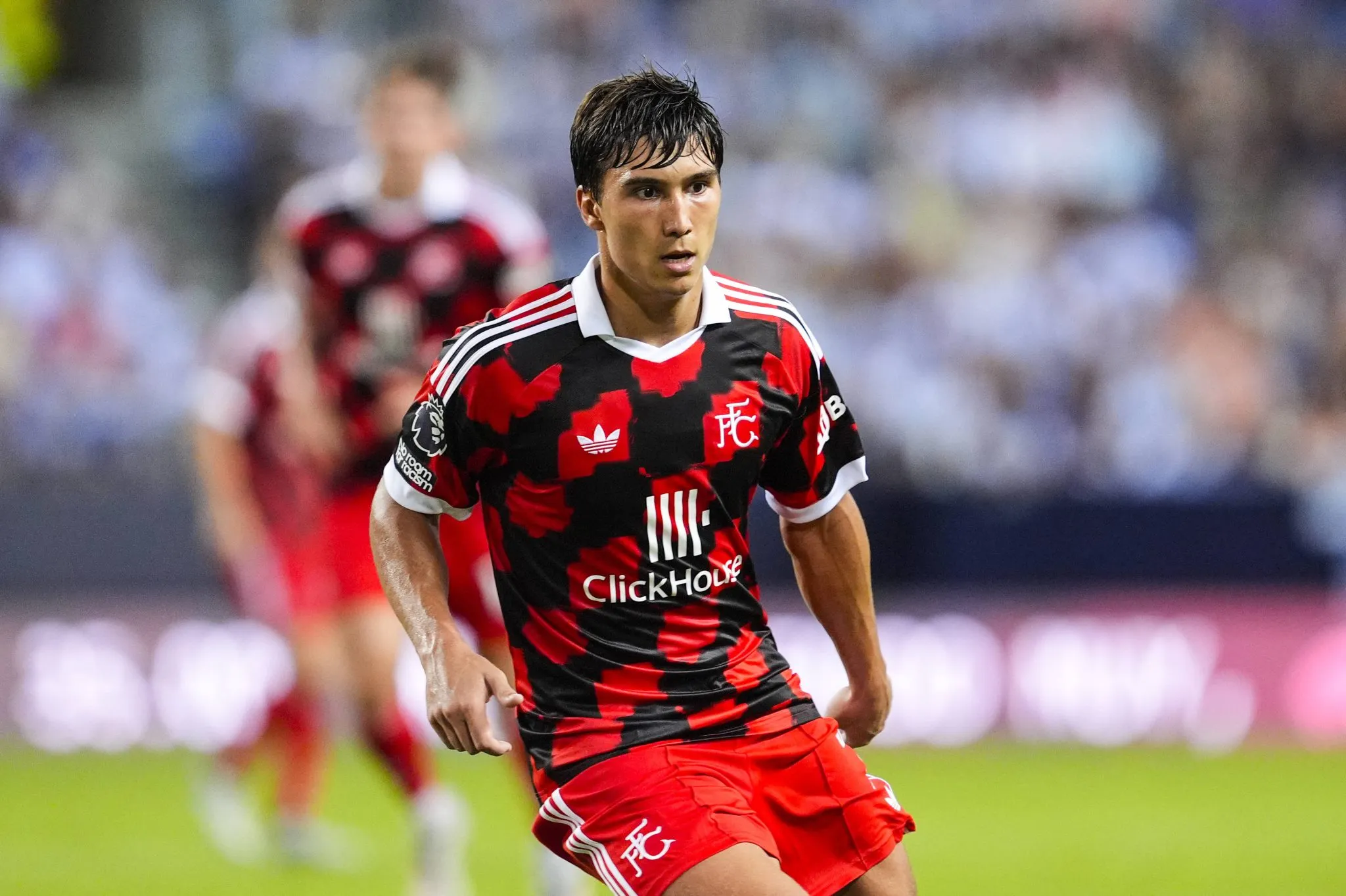 Gonzalo Garc&iacute;a em amistoso do Fulham