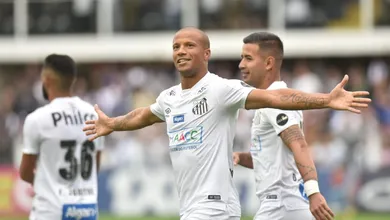 Gola&ccedil;o de S&aacute;nchez foi apenas o aperitivo do que o l&iacute;der Santos faria com o Goi&aacute;s