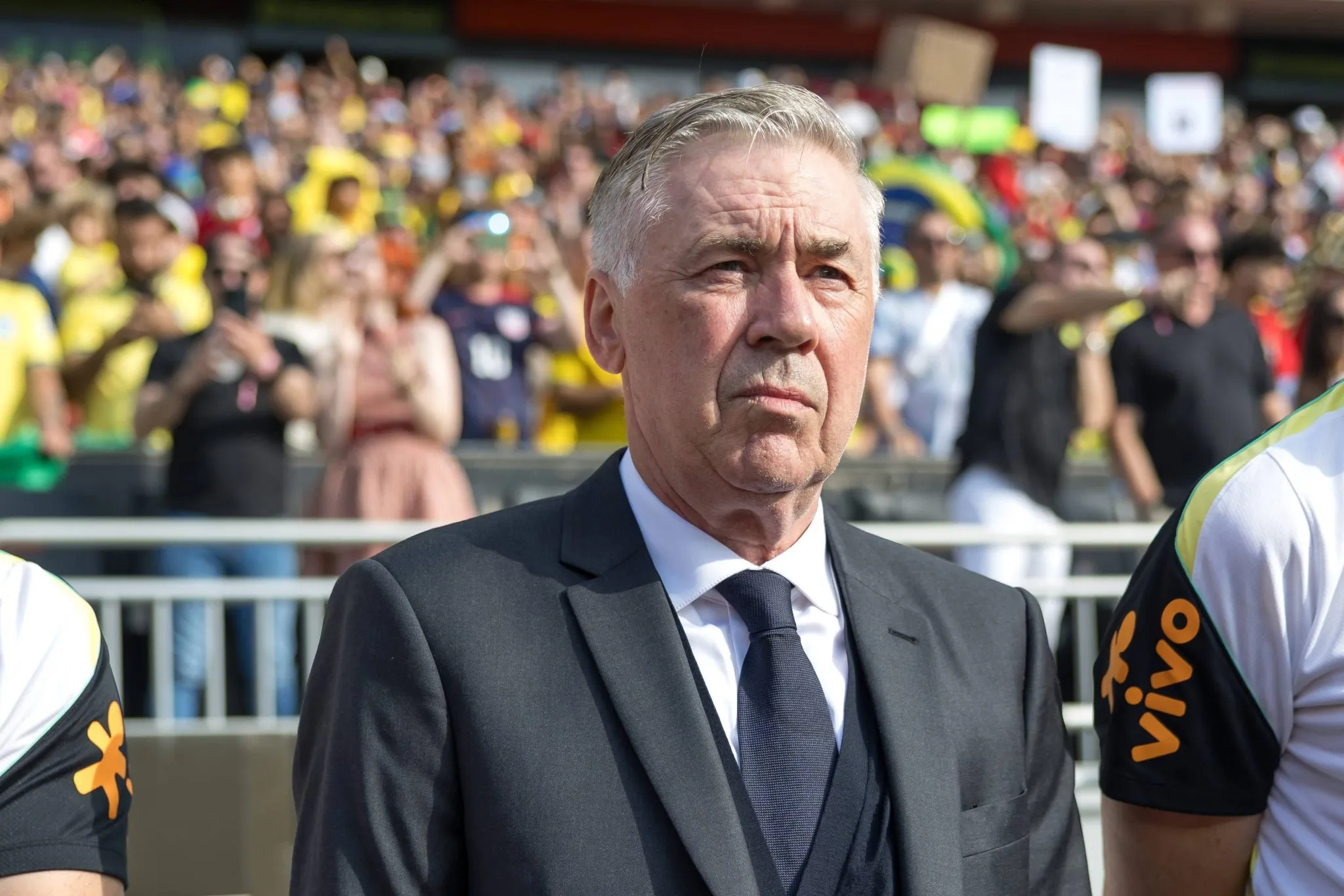 Carlo Ancelotti, t&eacute;cnico da sele&ccedil;&atilde;o brasileira (Foto: Imago/Brazil Photo Press)