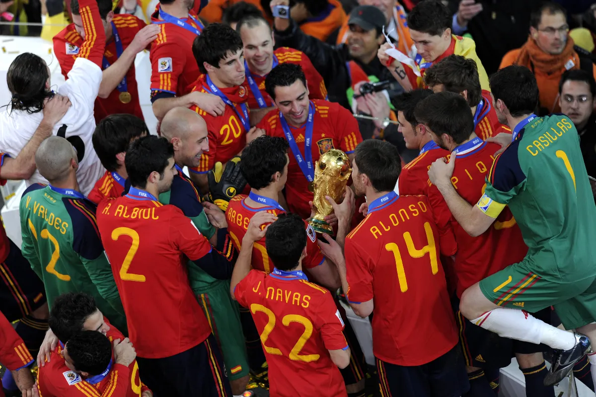 Sele&ccedil;&atilde;o espanhola, Copa do Mundo 2010