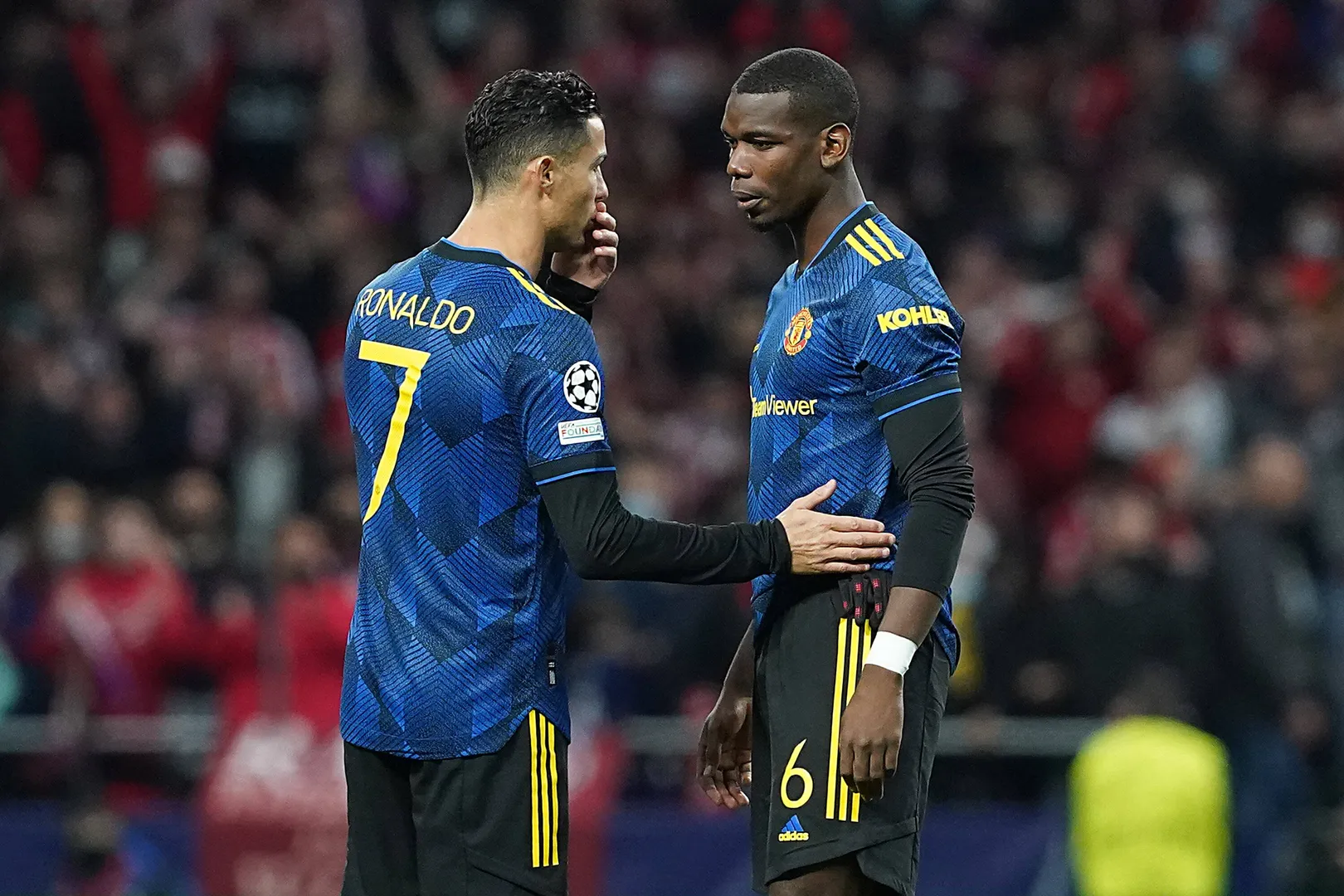 Pogba e Cristiano Ronaldo. Foto: Imago