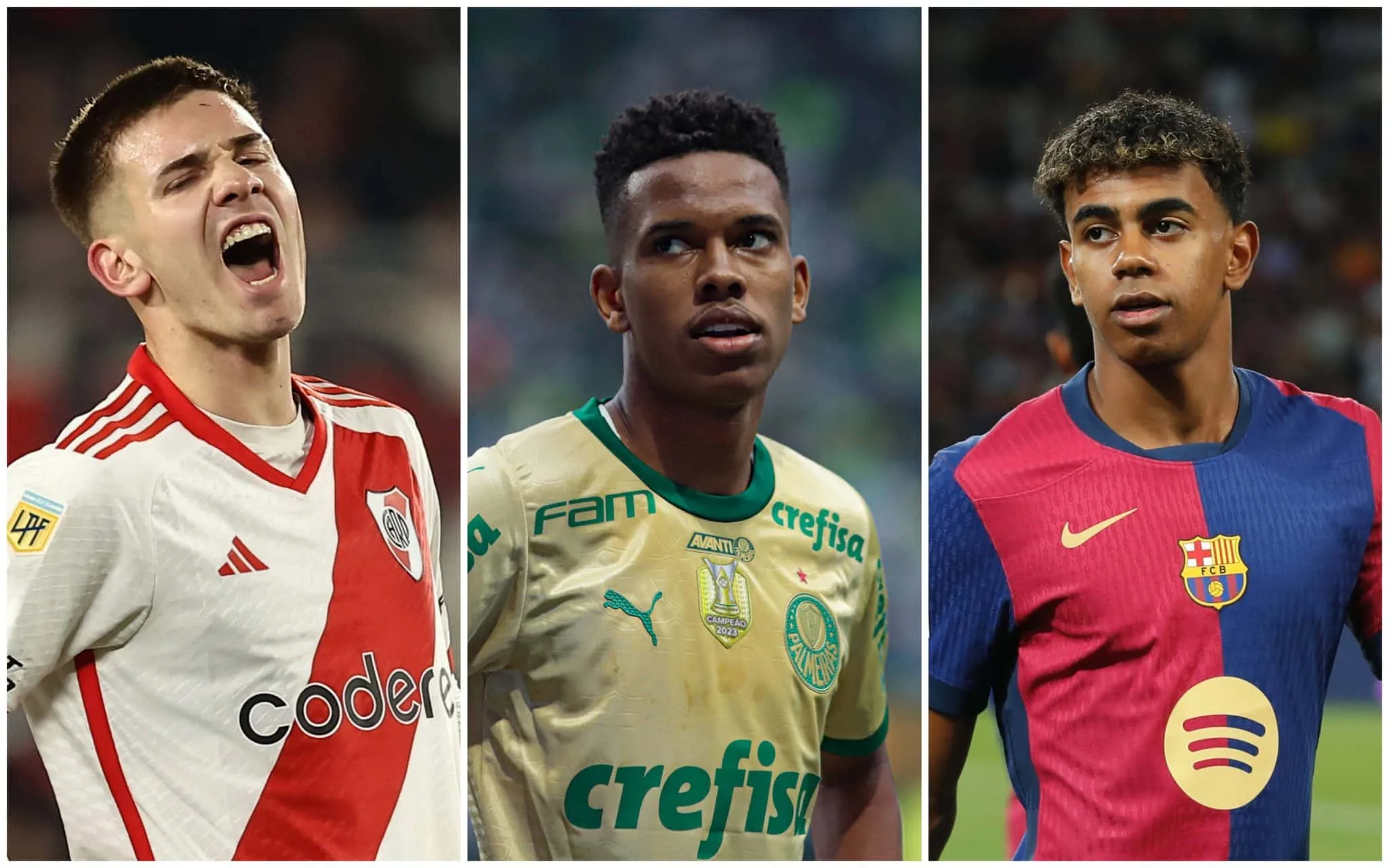 Kak&aacute; da Indon&eacute;sia, Est&ecirc;v&atilde;o e mais brasileiros na lista anual de maiores promessas do futebol