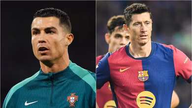 Meteoro da Europa amea&ccedil;a marca de CR7 e Lewandowski de gols em um ano