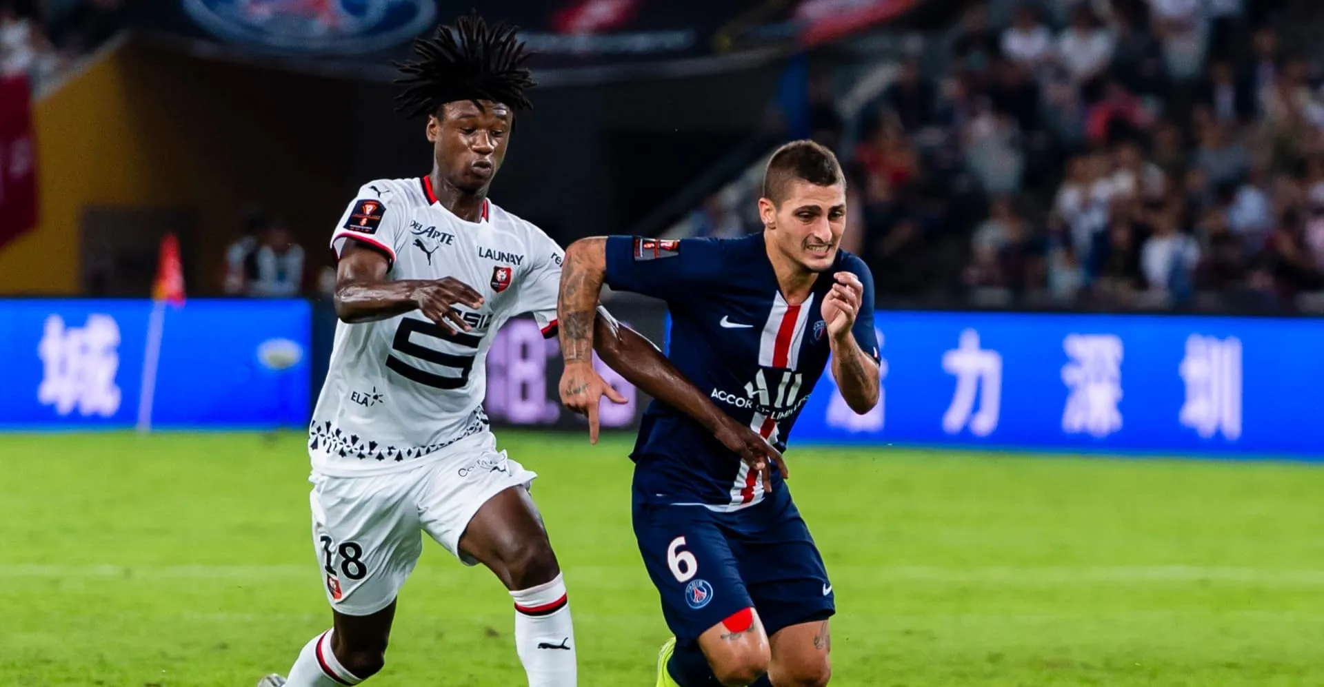 Ap&oacute;s dominar o meio-campo contra o PSG, Camavinga vira sensa&ccedil;&atilde;o da Ligue 1 aos 16 anos