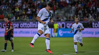 Inter d&aacute; passos firmes no in&iacute;cio da Serie A e vence o Cagliari com tranquilidade