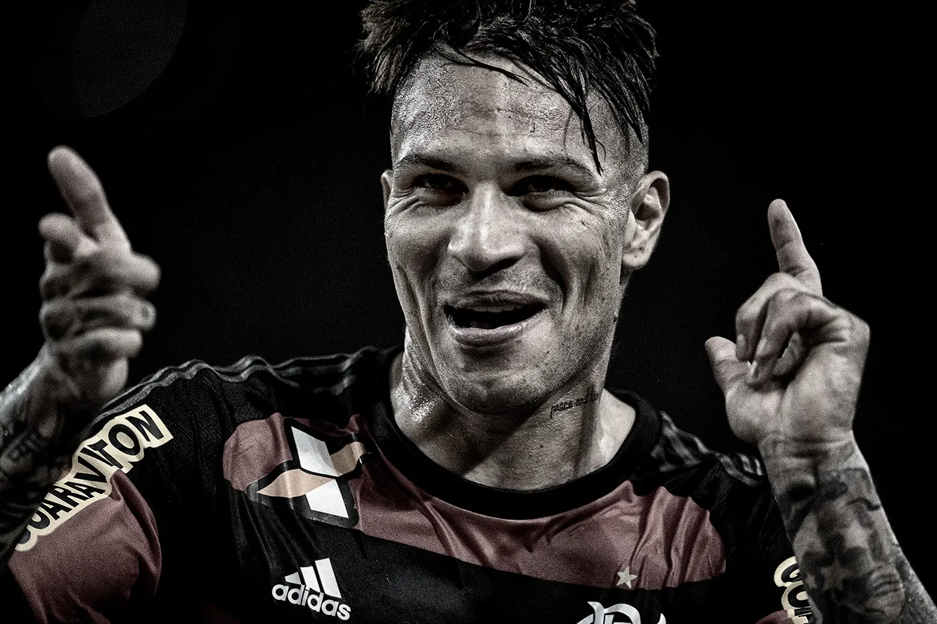A cada jogo, Guerrero mostra como muda o Flamengo para melhor