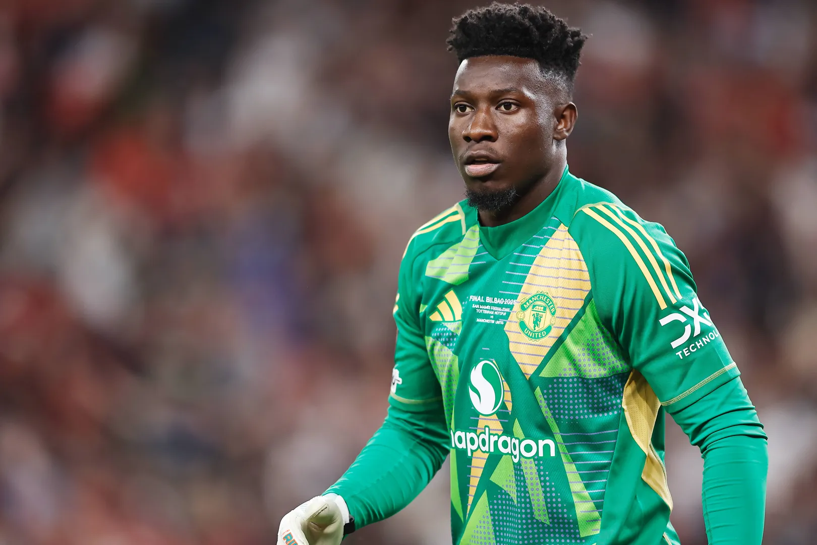 Onana em a&ccedil;&atilde;o pelo Manchester United 