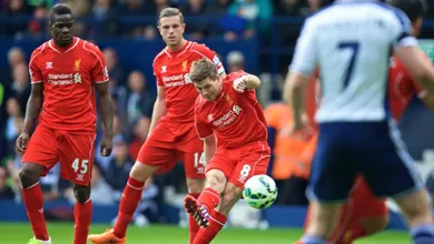 Celebre tamb&eacute;m os 500 jogos de Gerrard no Ingl&ecirc;s com os seus maiores gola&ccedil;os