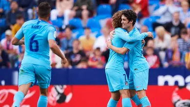 Gola&ccedil;o de Rodri e gol de jogador da base salvam Atl&eacute;tico de Madrid de derrota diante do Levante
