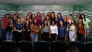 &lsquo;N&atilde;o sejam hist&eacute;ricos&rsquo;: No fim, frase de Leila, em coletiva s&oacute; para mulheres, no Palmeiras, serviu para todos os assuntos