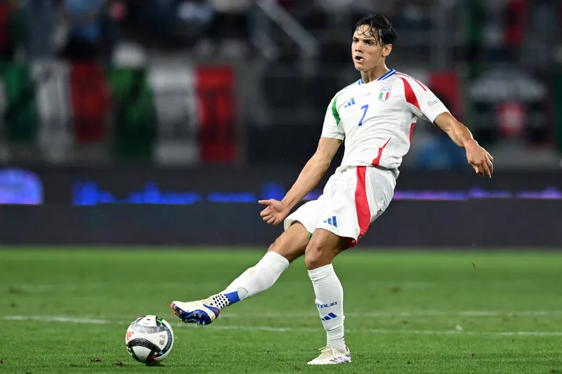 Samuele Ricci em a&ccedil;&atilde;o pela sele&ccedil;&atilde;o italiana
