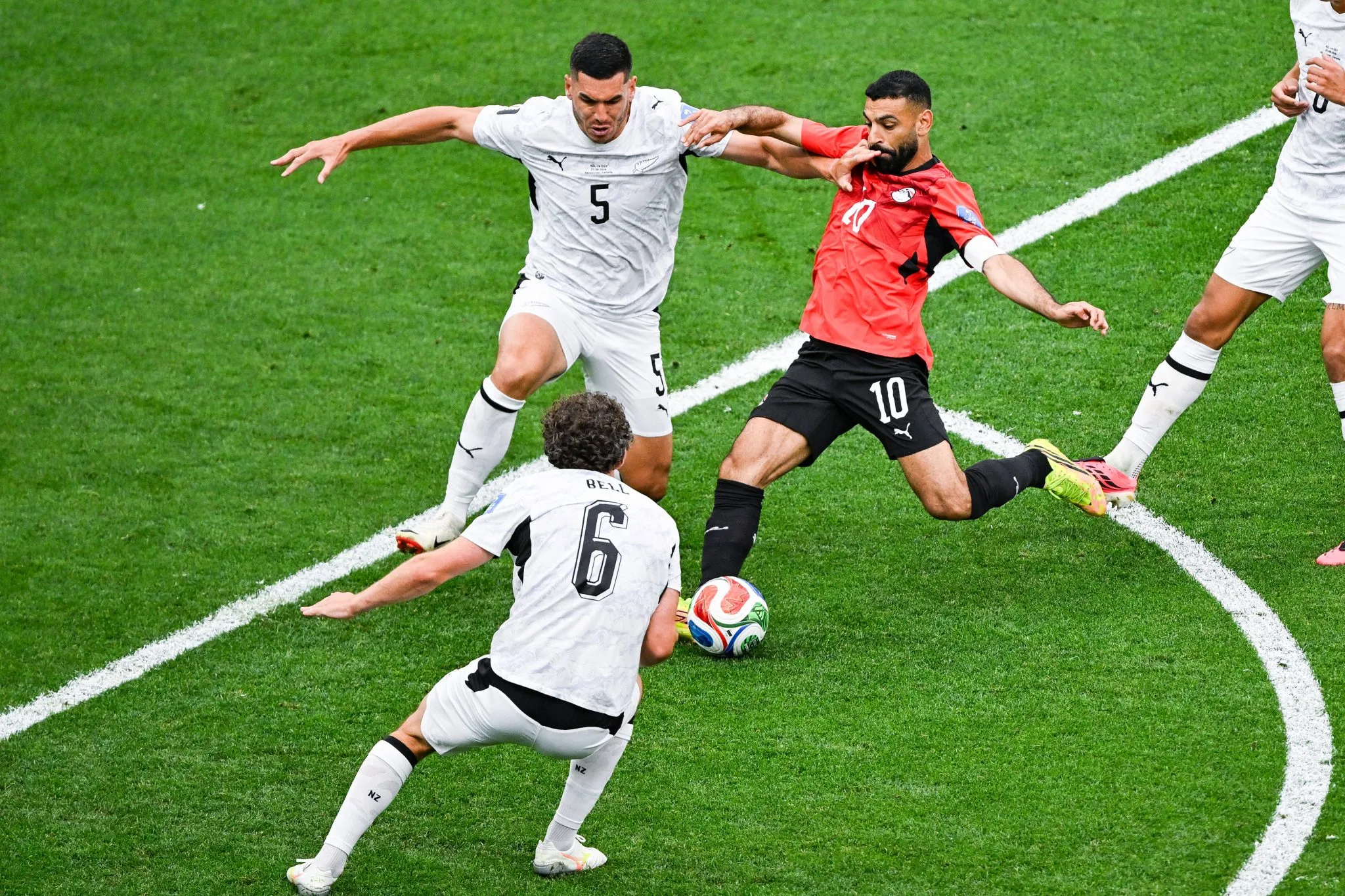 Salah em a&ccedil;&atilde;o pelo Egito na Copa do Mundo