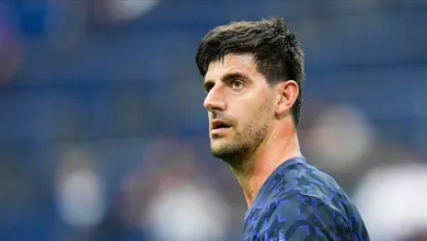 Courtois fecha o gol do Real Madrid e planta d&uacute;vida na cabe&ccedil;a de Ancelotti