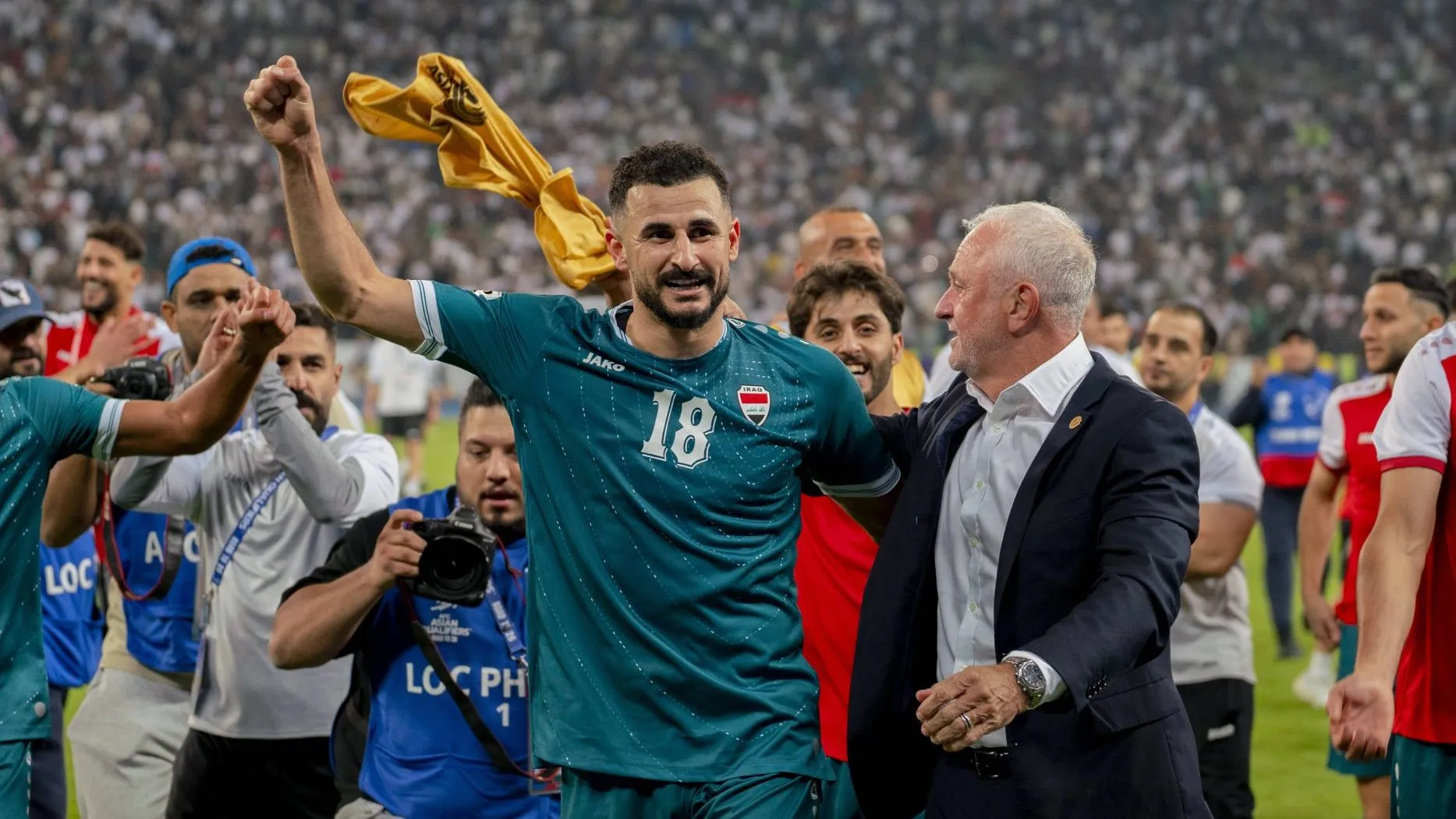 Iraque finalmente sai do quase e conquista a &uacute;ltima vaga na Copa do Mundo de 2026