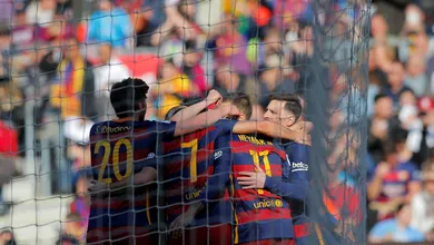 Barcelona enfia 6&times;0, mas anda mais f&aacute;cil golear do que converter p&ecirc;nalti no Espanhol