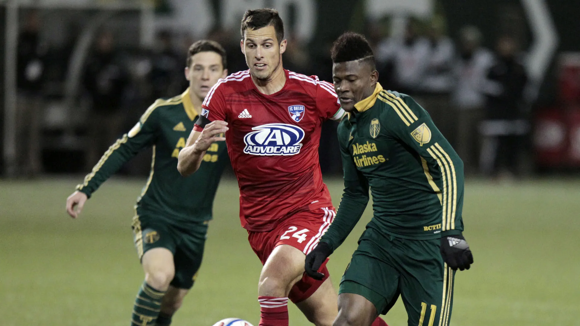 Timbers saiu em vantagem na final da Confer&ecirc;ncia Oeste com um gola&ccedil;o do Asprilla (mas n&atilde;o &eacute; aquele)
