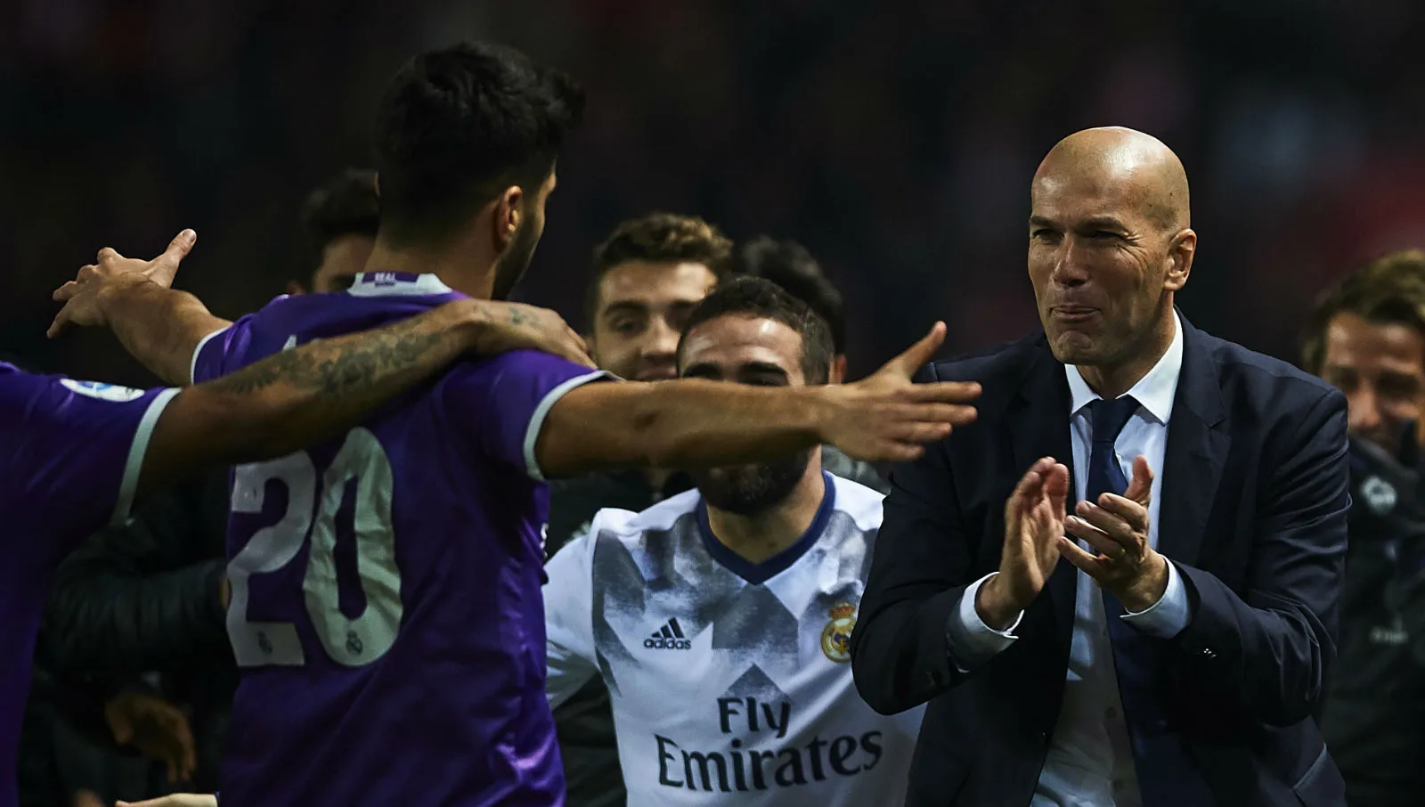 O Real Madrid lutou at&eacute; o &uacute;ltimo minuto para estabelecer o novo recorde de invencibilidade