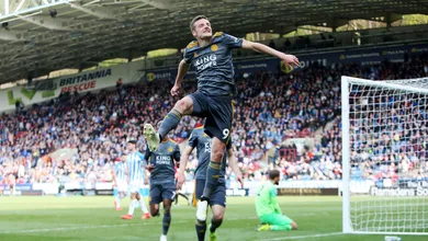 Jamie Vardy chega a 104 gols pelo Leicester e ultrapassa uma lenda, Gary Lineker