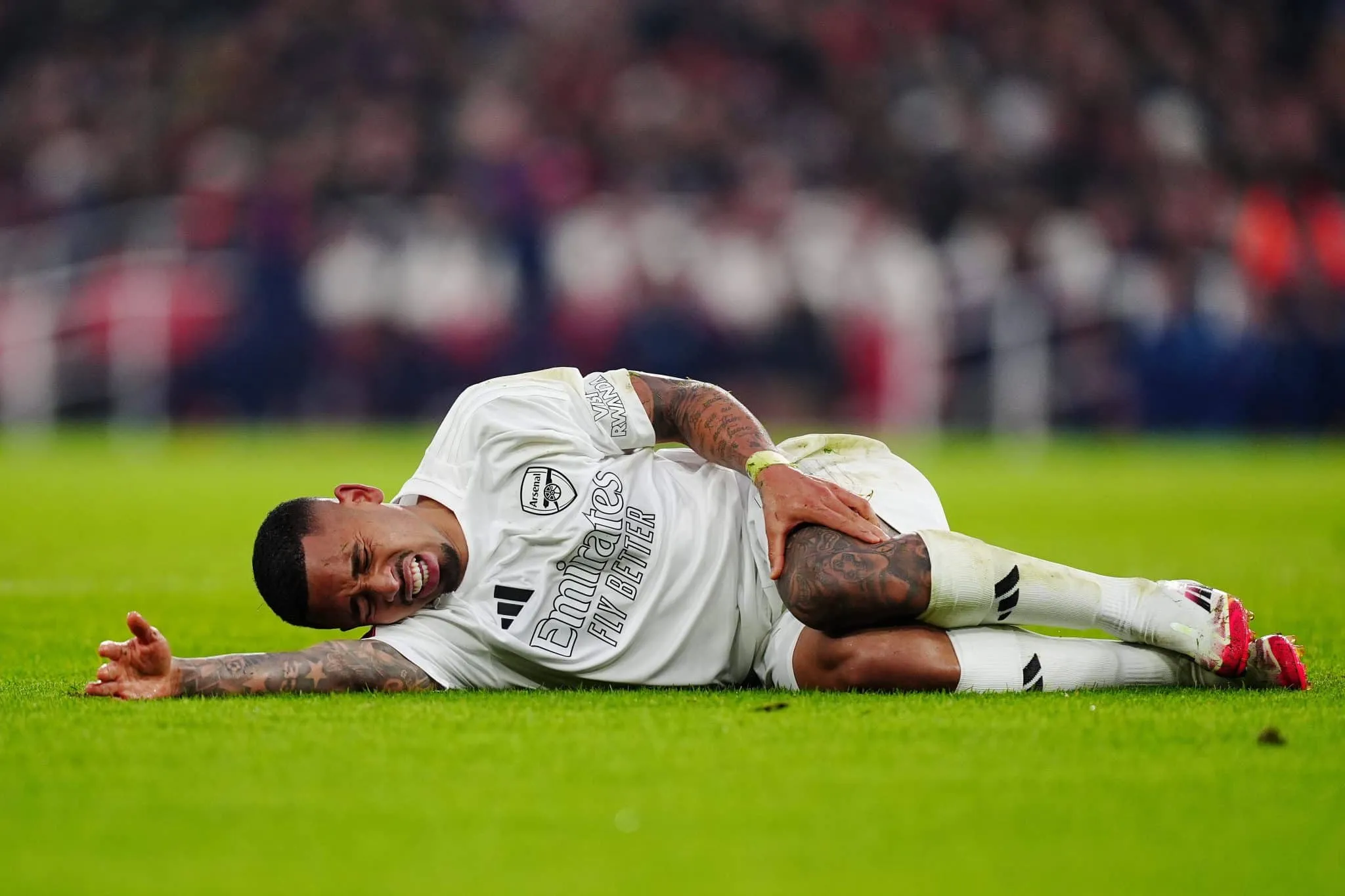 &lsquo;N&atilde;o parece bom&rsquo;: Arteta est&aacute; muito preocupado com nova les&atilde;o de Gabriel Jesus