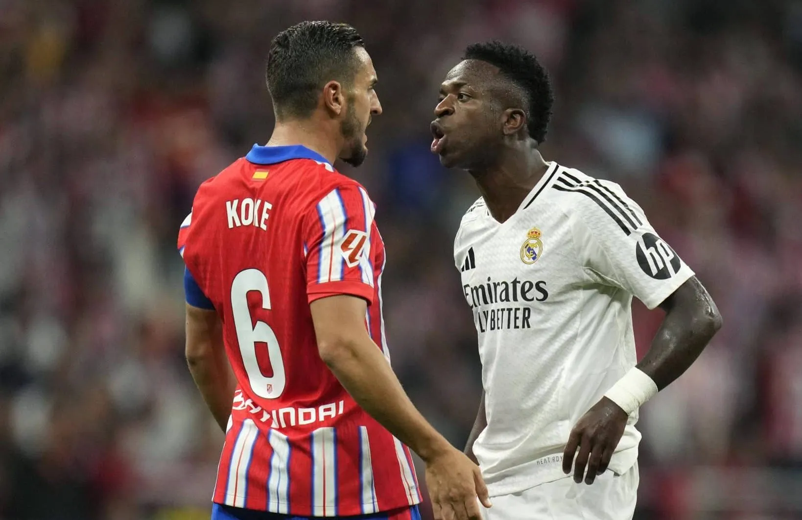&lsquo;Voc&ecirc; &eacute; ruim&rsquo;: Entenda a provoca&ccedil;&atilde;o de Vinicius Jr ao capit&atilde;o do Atl&eacute;tico de Madrid
