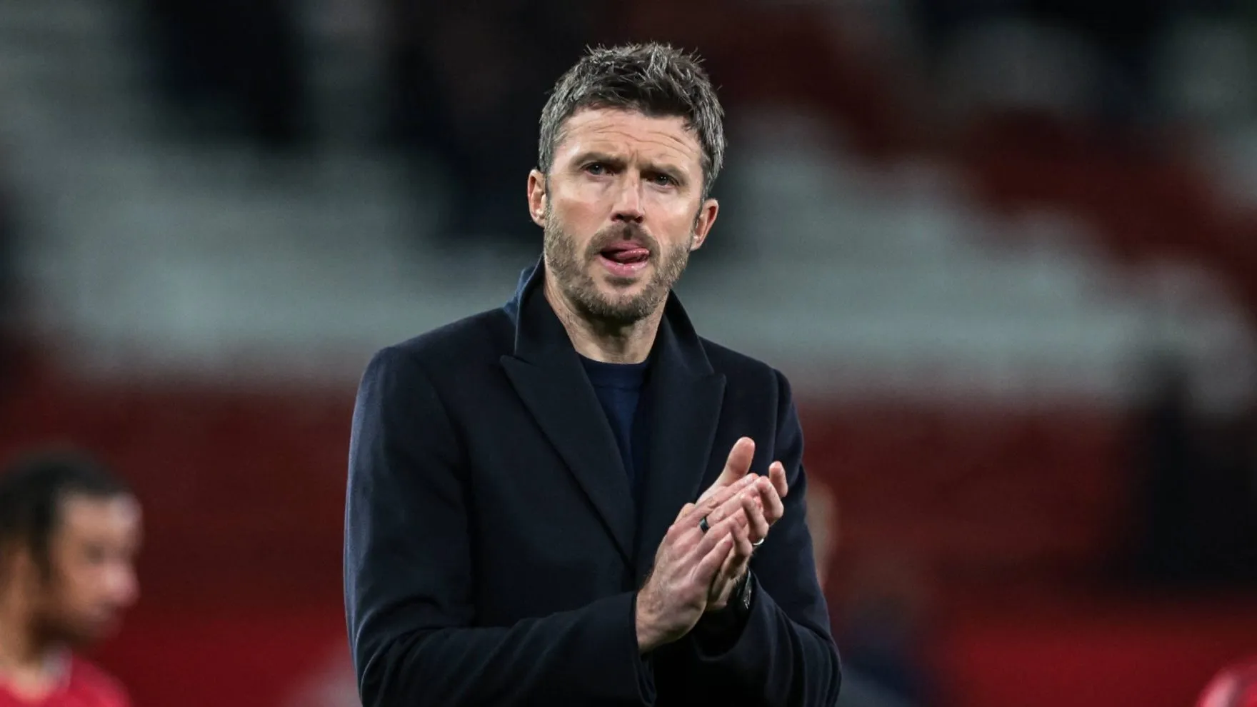Michael Carrick, t&eacute;cnico do Manchester United (Foto: IMAGO/News Images)