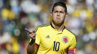 James encontrou pela Col&ocirc;mbia o protagonismo que lhe tem faltado no Real Madrid