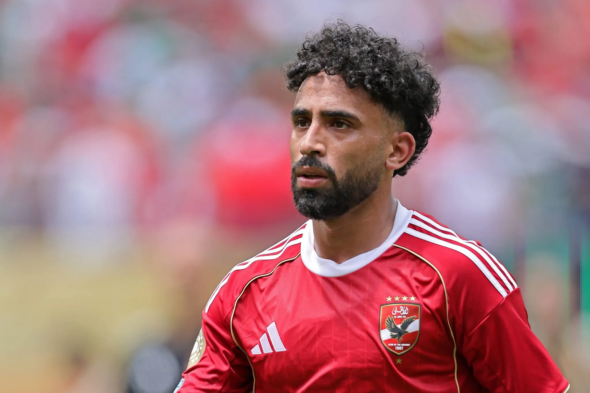Marwan Attia em a&ccedil;&atilde;o pelo Al Ahly