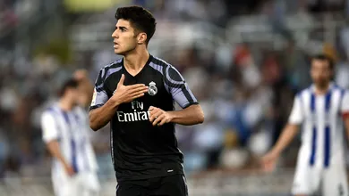 Asensio chegou sem ser gal&aacute;ctico, mas j&aacute; se destaca na estreia do Real Madrid no Espanhol