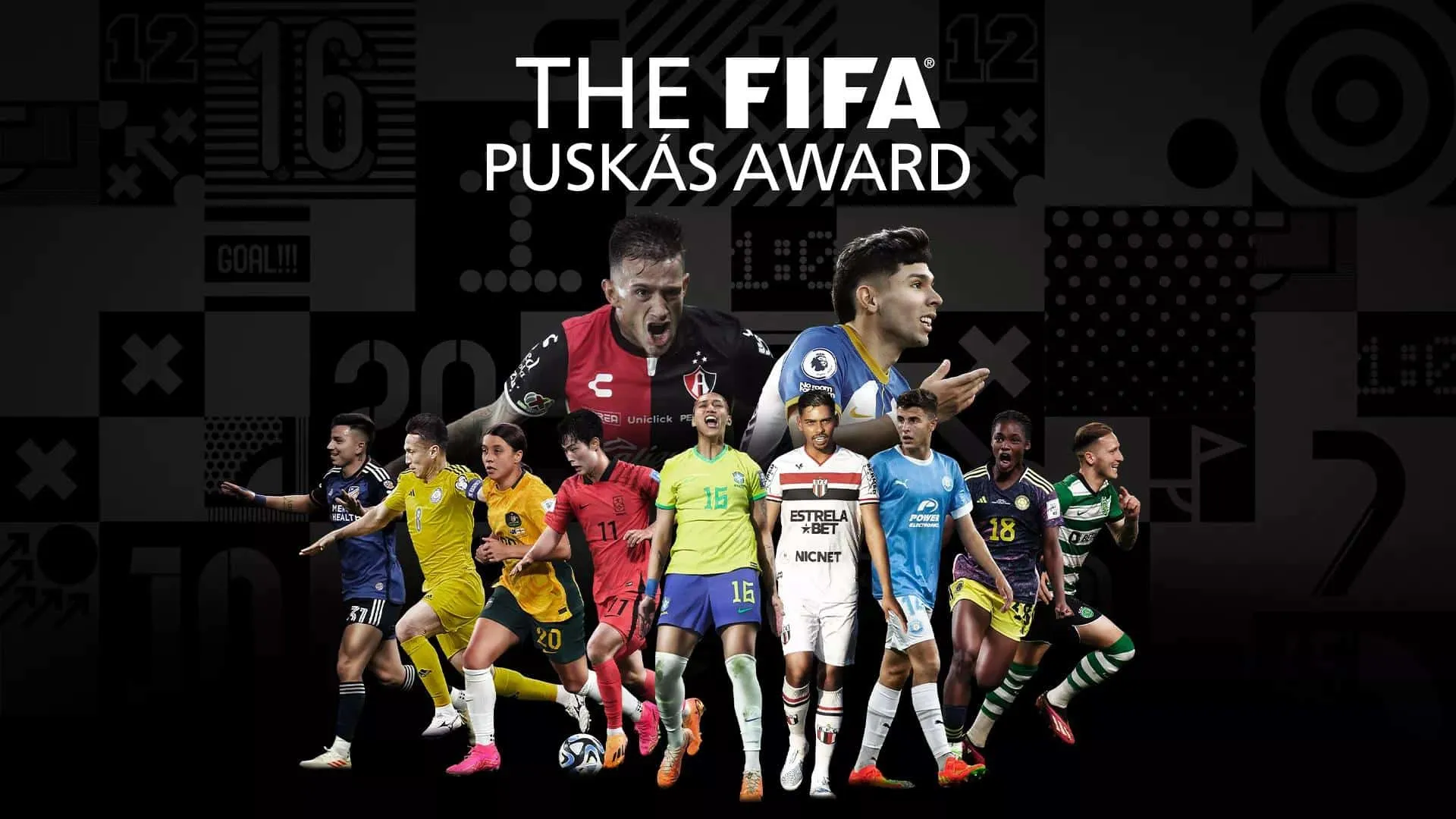 Estes s&atilde;o os indicados ao Pr&ecirc;mio Puskas 2023 com gola&ccedil;os da Copa Feminina e at&eacute; da S&eacute;rie B