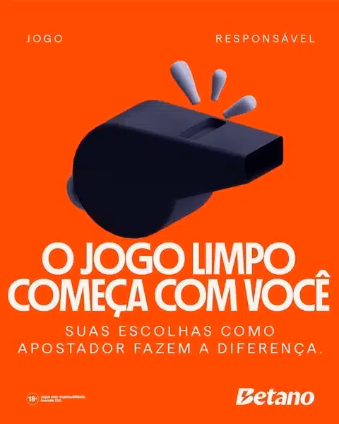 betano-jogo-responsavel-apitoImagem promovida pela Betano sobre Jogo Respons&aacute;vel e a responsabilidade do usu&aacute;rio