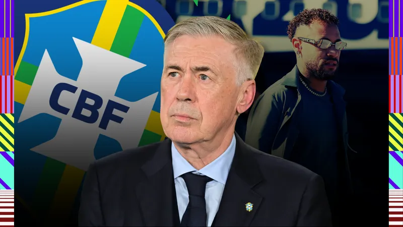 Ancelotti aponta quando decidiu convocar Neymar para disputar a Copa do Mundo